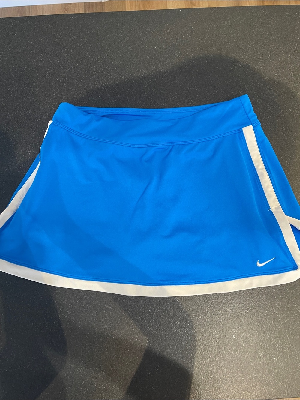 Nike Bright Blue Athletic Skirt with White Accents
